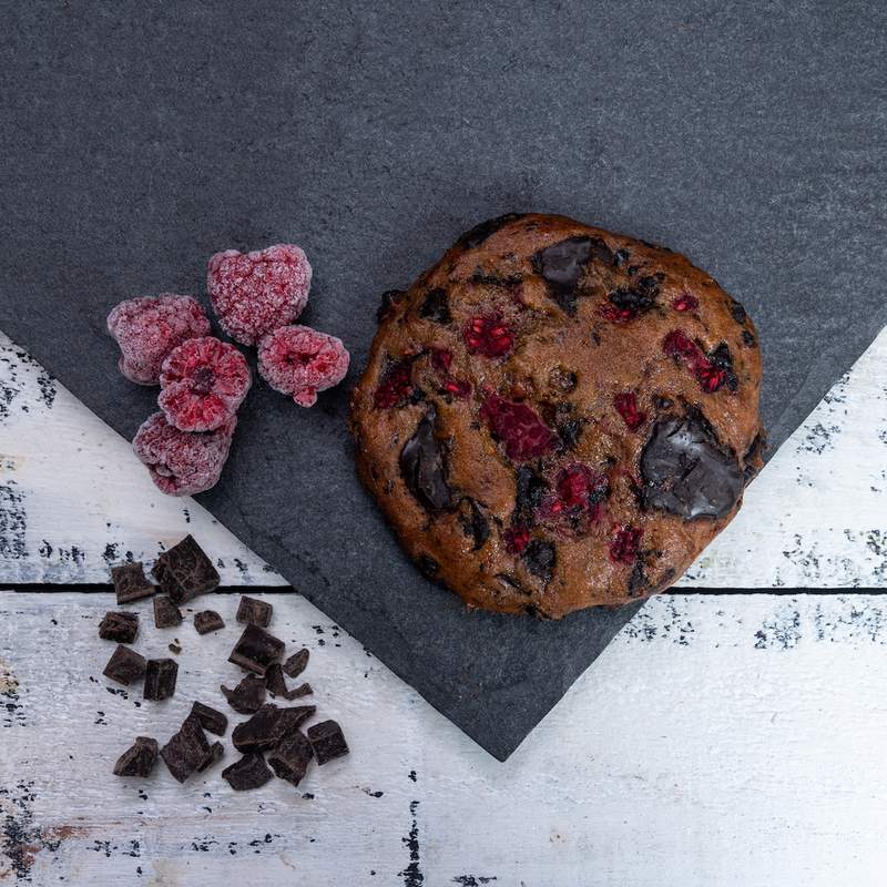 Raspberry Dark Chocolate Cookie
